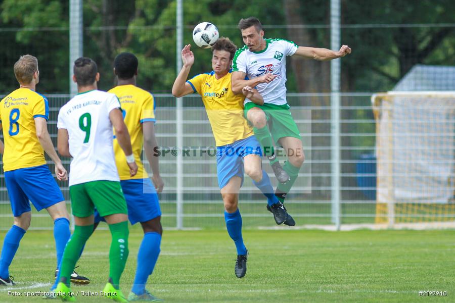 Dominik Lambrecht, Karlstadt, 06.08.2017, Fussball, Bezirksliga Ufr. West, FG Marktbreit-Martinsheim, FV Karlstadt - Bild-ID: 2192940