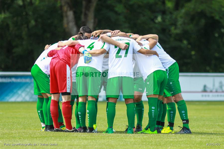 Mannschaftskreis, Karlstadt, 06.08.2017, Fussball, Bezirksliga Ufr. West, FG Marktbreit-Martinsheim, FV Karlstadt - Bild-ID: 2192950