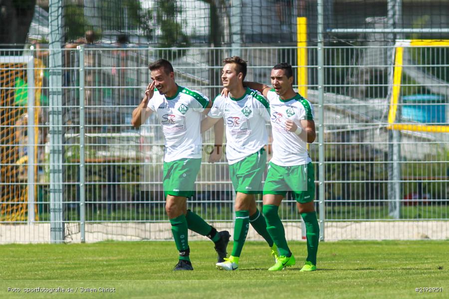 Michael Winkler, Dominik Lambrecht, Johan Brahimi, Karlstadt, 06.08.2017, Fussball, Bezirksliga Ufr. West, FG Marktbreit-Martinsheim, FV Karlstadt - Bild-ID: 2192951