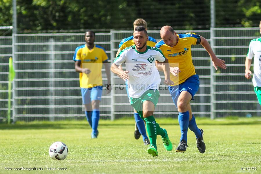Atilla Aydogdu, Stefan Walther, Karlstadt, 06.08.2017, Fussball, Bezirksliga Ufr. West, FG Marktbreit-Martinsheim, FV Karlstadt - Bild-ID: 2192953