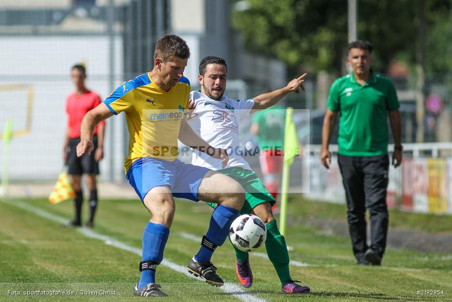 Abdurrahman Marangoz, Christoph Ott, Karlstadt, 06.08.2017, Fussball, Bezirksliga Ufr. West, FG Marktbreit-Martinsheim, FV Karlstadt - Bild-ID: 2192954