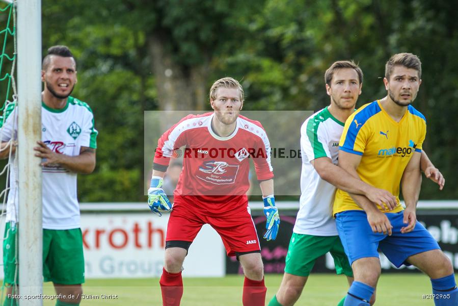Kai Belz, Karlstadt, 06.08.2017, Fussball, Bezirksliga Ufr. West, FG Marktbreit-Martinsheim, FV Karlstadt - Bild-ID: 2192965