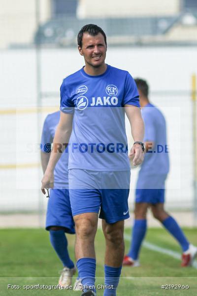 Tobias Jäger, Karlstadt, 06.08.2017, Fussball, Bezirksliga Ufr. West, FG Marktbreit-Martinsheim, FV Karlstadt - Bild-ID: 2192966