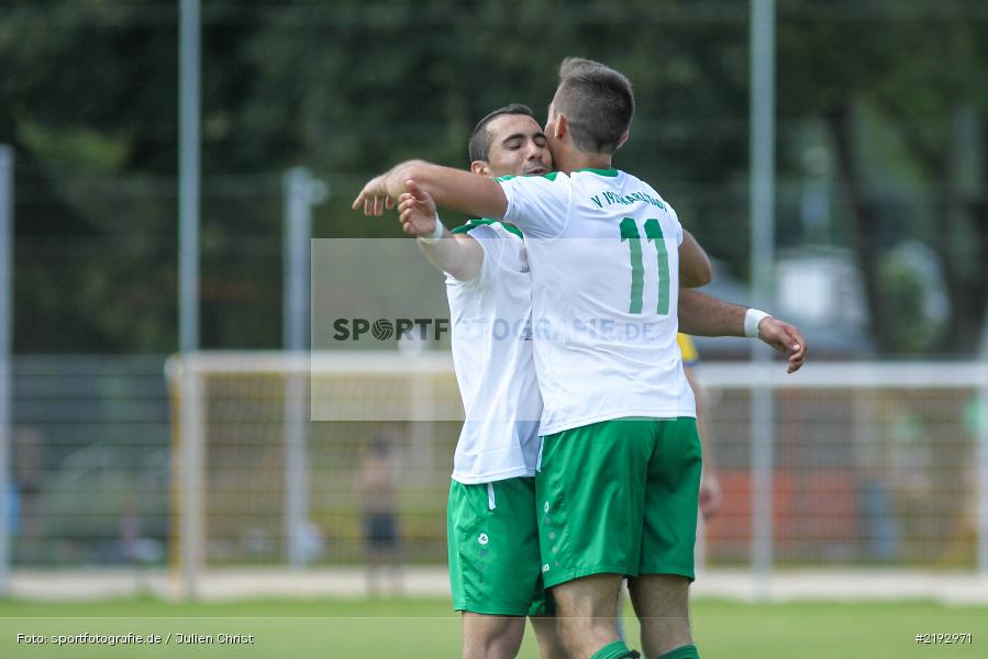 Johan Brahimi, Dominik Lambrecht, Karlstadt, 06.08.2017, Fussball, Bezirksliga Ufr. West, FG Marktbreit-Martinsheim, FV Karlstadt - Bild-ID: 2192971