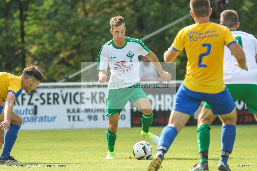 Michael Winkler, Karlstadt, 06.08.2017, Fussball, Bezirksliga Ufr. West, FG Marktbreit-Martinsheim, FV Karlstadt - Bild-ID: 2192972