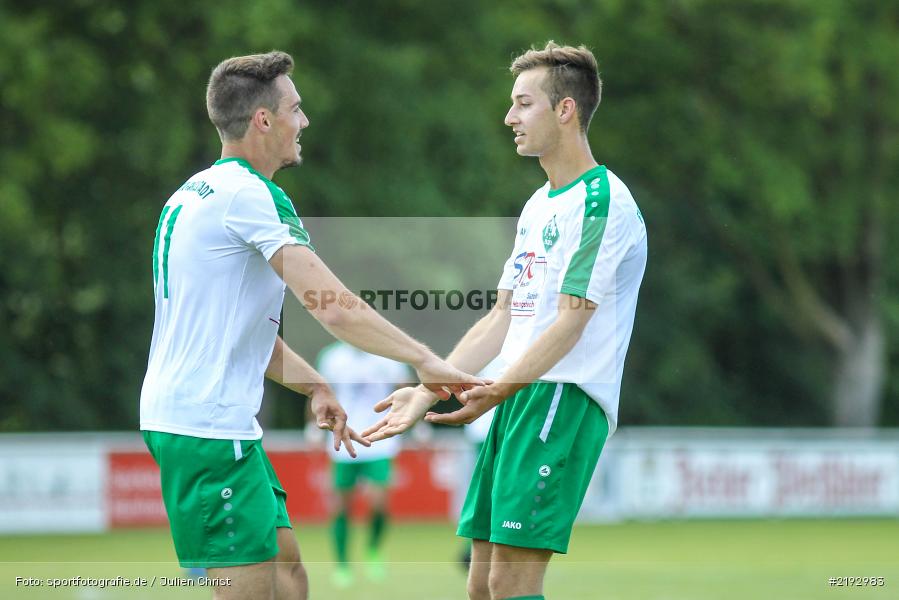 Michael Winkler, Dominik Lambrecht, Karlstadt, 06.08.2017, Fussball, Bezirksliga Ufr. West, FG Marktbreit-Martinsheim, FV Karlstadt - Bild-ID: 2192983