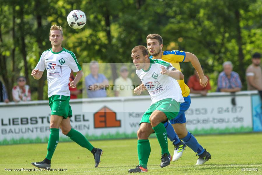 Benjamin Eichelmann, Karlstadt, 06.08.2017, Fussball, Bezirksliga Ufr. West, FG Marktbreit-Martinsheim, FV Karlstadt - Bild-ID: 2192988