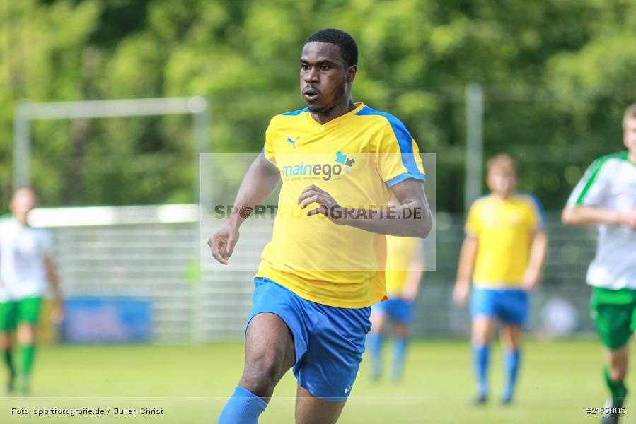 Lawrence Uwalaka, Karlstadt, 06.08.2017, Fussball, Bezirksliga Ufr. West, FG Marktbreit-Martinsheim, FV Karlstadt - Bild-ID: 2193005