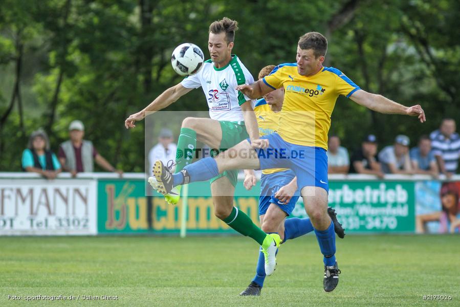 Michael Winkler, Christoph Ott, Karlstadt, 06.08.2017, Fussball, Bezirksliga Ufr. West, FG Marktbreit-Martinsheim, FV Karlstadt - Bild-ID: 2193026