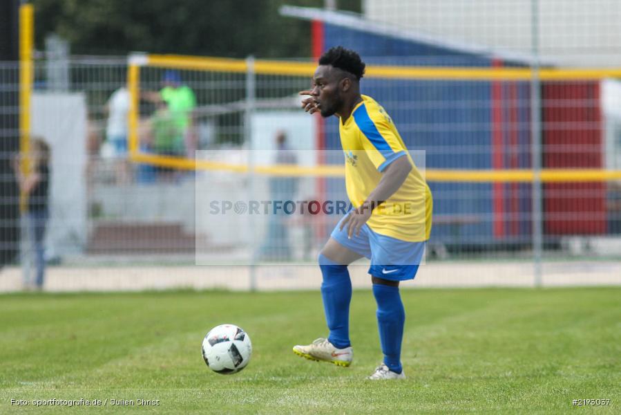 Rolly Mabiala, Karlstadt, 06.08.2017, Fussball, Bezirksliga Ufr. West, FG Marktbreit-Martinsheim, FV Karlstadt - Bild-ID: 2193037