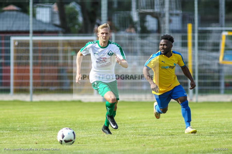 Felix Strohmenger, Rolly Mabiala, Karlstadt, 06.08.2017, Fussball, Bezirksliga Ufr. West, FG Marktbreit-Martinsheim, FV Karlstadt - Bild-ID: 2193054 Felix Strohmenger, Rolly Mabiala, Karlstadt, 06.08.2017, Fussball, Bezirksliga Ufr. West, FG Marktbreit-Martinsheim, FV Karlstadt - Bild-ID: 2193054