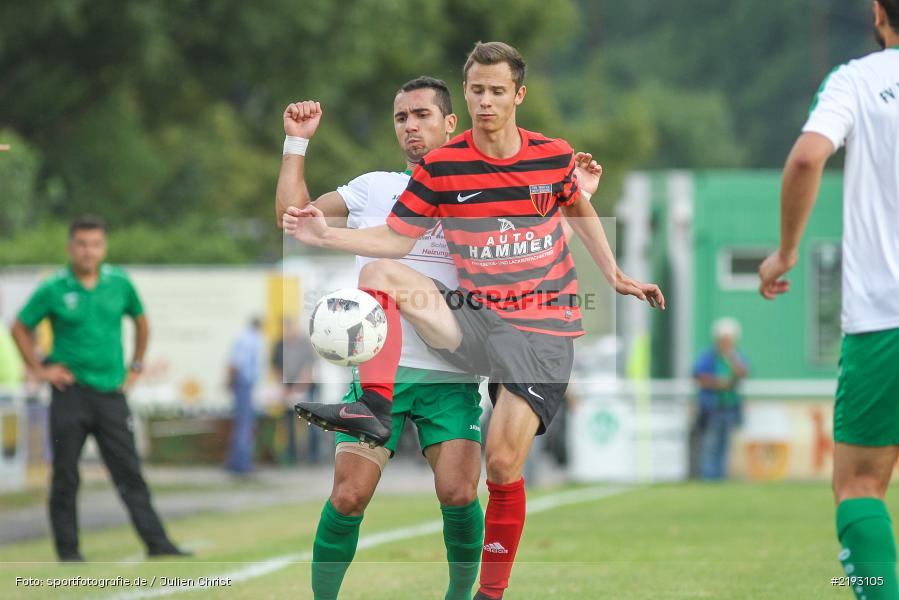 Johan Brahimi, Nicolas Schubert, Karlstadt, 09.08.2017, Fussball, Bezirksliga Ufr. West, TSV Rottendorf, FV Karlstadt - Bild-ID: 2193105 Johan Brahimi, Nicolas Schubert, Karlstadt, 09.08.2017, Fussball, Bezirksliga Ufr. West, TSV Rottendorf, FV Karlstadt - Bild-ID: 2193105