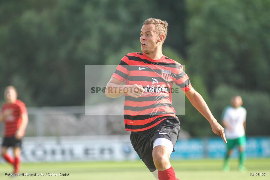 Moritz Schubert, Karlstadt, 09.08.2017, Fussball, Bezirksliga Ufr. West, TSV Rottendorf, FV Karlstadt - Bild-ID: 2193107