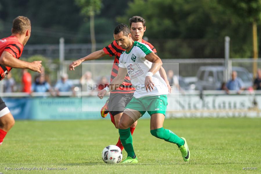 Johan Brahimi, Karlstadt, 09.08.2017, Fussball, Bezirksliga Ufr. West, TSV Rottendorf, FV Karlstadt - Bild-ID: 2193111