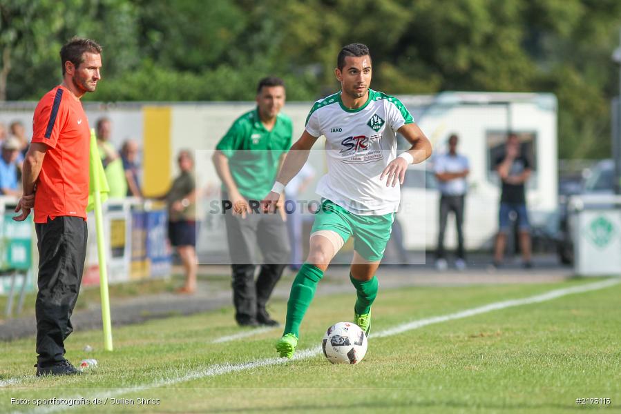 Johan Brahimi, Karlstadt, 09.08.2017, Fussball, Bezirksliga Ufr. West, TSV Rottendorf, FV Karlstadt - Bild-ID: 2193113