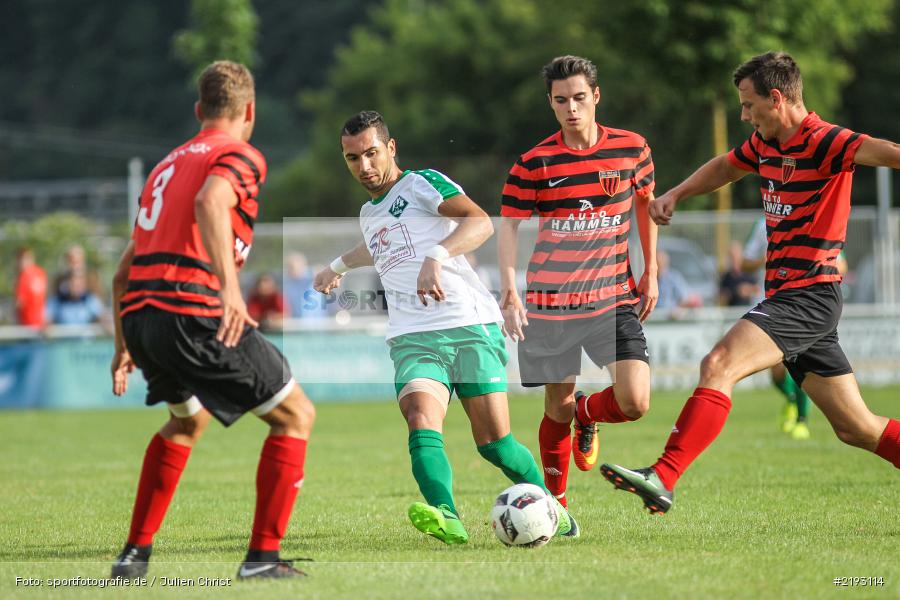 Johan Brahimi, Karlstadt, 09.08.2017, Fussball, Bezirksliga Ufr. West, TSV Rottendorf, FV Karlstadt - Bild-ID: 2193114