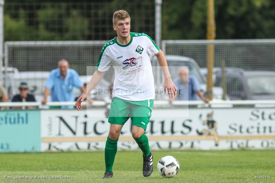 Johannes Albert, Karlstadt, 09.08.2017, Fussball, Bezirksliga Ufr. West, TSV Rottendorf, FV Karlstadt - Bild-ID: 2193118