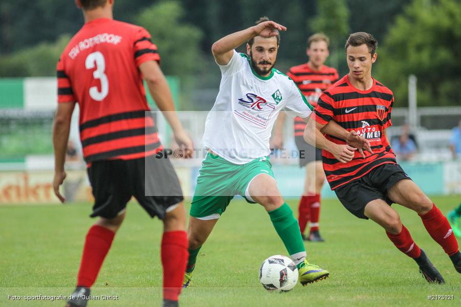Gökhan Balaban, Karlstadt, 09.08.2017, Fussball, Bezirksliga Ufr. West, TSV Rottendorf, FV Karlstadt - Bild-ID: 2193121