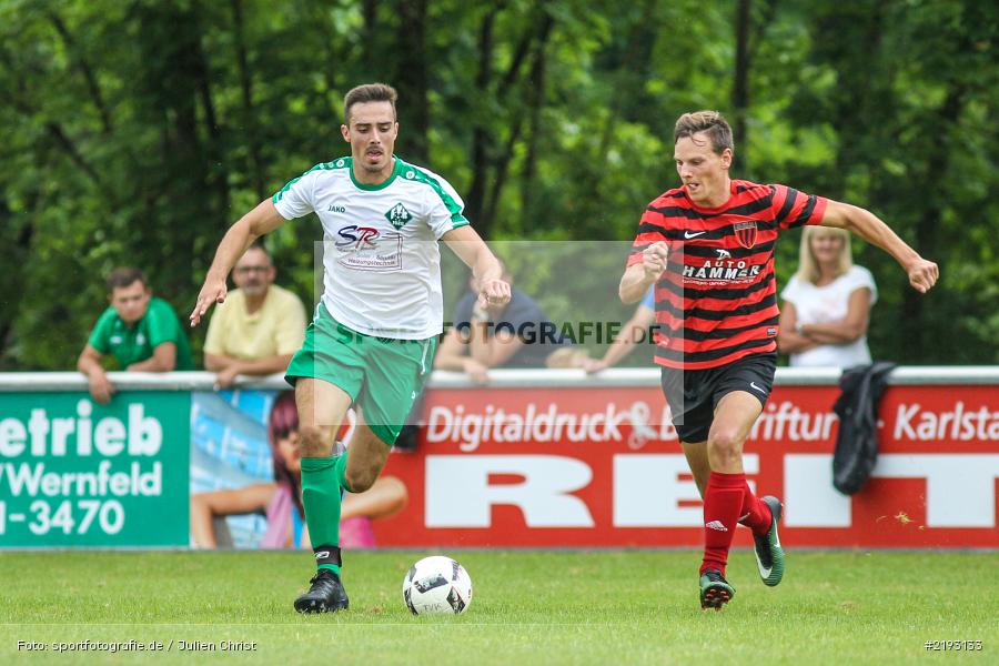 Christoph Friedrich, Dominik Lambrecht, Karlstadt, 09.08.2017, Fussball, Bezirksliga Ufr. West, TSV Rottendorf, FV Karlstadt - Bild-ID: 2193133 Christoph Friedrich, Dominik Lambrecht, Karlstadt, 09.08.2017, Fussball, Bezirksliga Ufr. West, TSV Rottendorf, FV Karlstadt - Bild-ID: 2193133