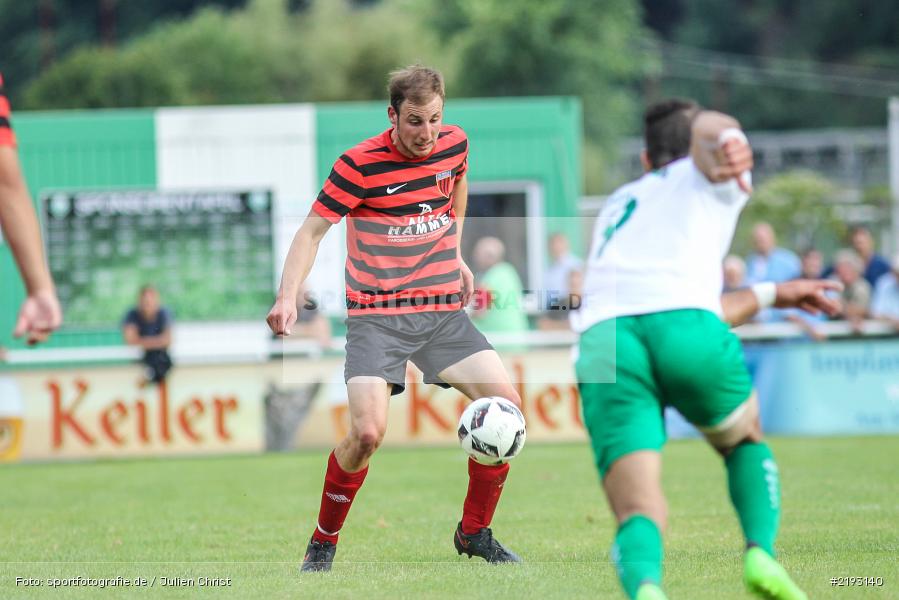 Robin Busch, Karlstadt, 09.08.2017, Fussball, Bezirksliga Ufr. West, TSV Rottendorf, FV Karlstadt - Bild-ID: 2193140