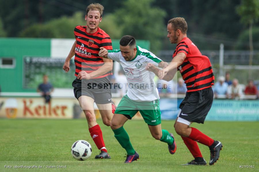 Moritz Schubert, Abdurrahman Marangoz, Karlstadt, 09.08.2017, Fussball, Bezirksliga Ufr. West, TSV Rottendorf, FV Karlstadt - Bild-ID: 2193142