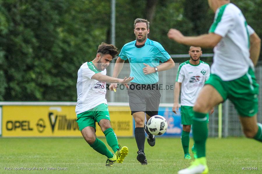 Mehmet Mercan, Karlstadt, 09.08.2017, Fussball, Bezirksliga Ufr. West, TSV Rottendorf, FV Karlstadt - Bild-ID: 2193144