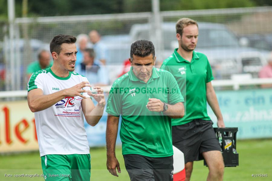 Tamer Yigit, Dominik Lambrecht, Karlstadt, 09.08.2017, Fussball, Bezirksliga Ufr. West, TSV Rottendorf, FV Karlstadt - Bild-ID: 2193145