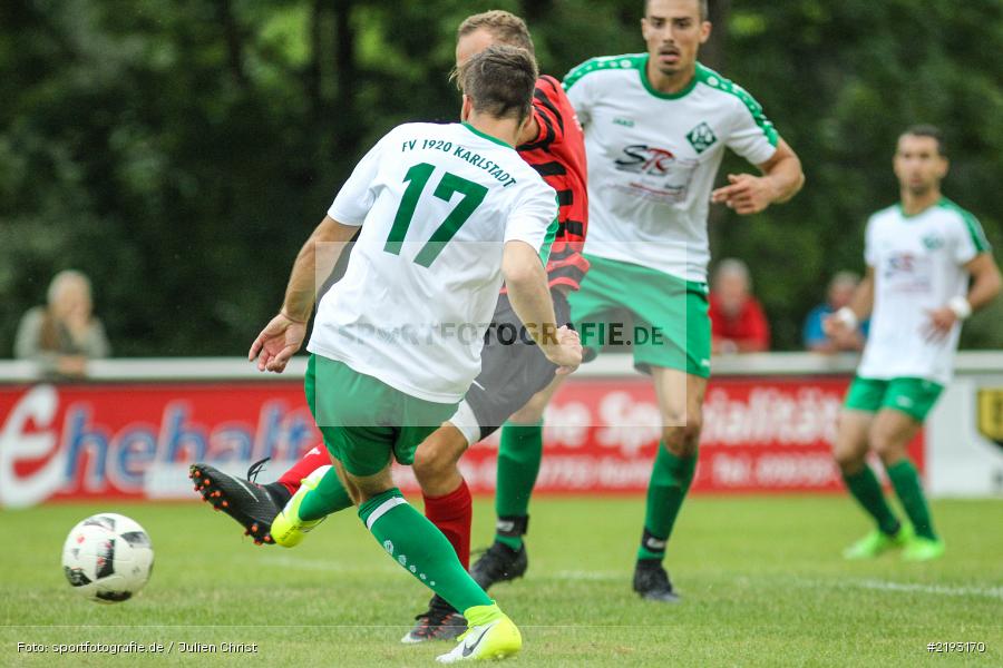 Michael Winkler, Karlstadt, 09.08.2017, Fussball, Bezirksliga Ufr. West, TSV Rottendorf, FV Karlstadt - Bild-ID: 2193170 Michael Winkler, Karlstadt, 09.08.2017, Fussball, Bezirksliga Ufr. West, TSV Rottendorf, FV Karlstadt - Bild-ID: 2193170