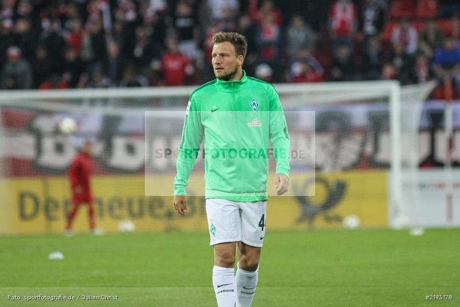 Philipp Bargfrede, SVW, FWK, Fussball, DFB, Bieberer Berg, Hessen, Offenbach, 12.08.2017, DFB-Pokal, SV Werder Bremen, FC Würzburger Kickers - Bild-ID: 2193178