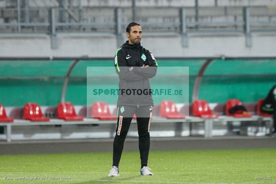 Alexander Nouri, SVW, FWK, Fussball, DFB, Bieberer Berg, Hessen, Offenbach, 12.08.2017, DFB-Pokal, SV Werder Bremen, FC Würzburger Kickers - Bild-ID: 2193183