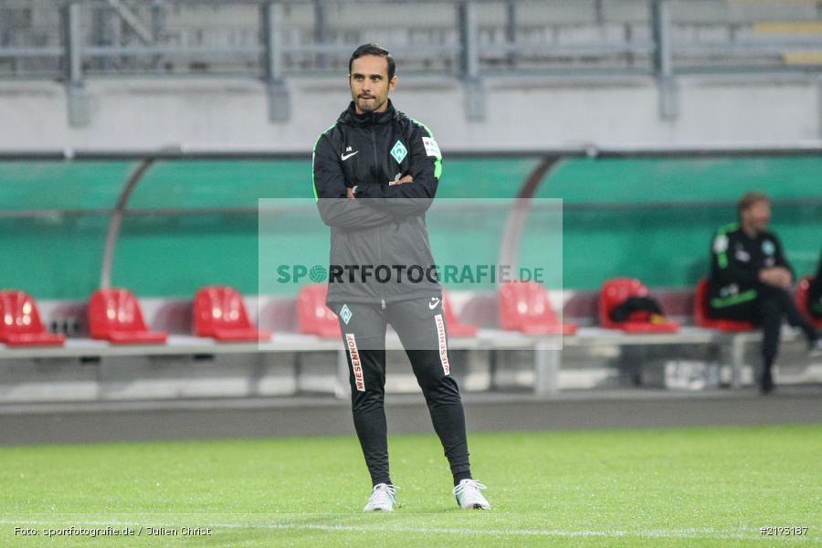 Alexander Nouri, SVW, FWK, Fussball, DFB, Bieberer Berg, Hessen, Offenbach, 12.08.2017, DFB-Pokal, SV Werder Bremen, FC Würzburger Kickers - Bild-ID: 2193187