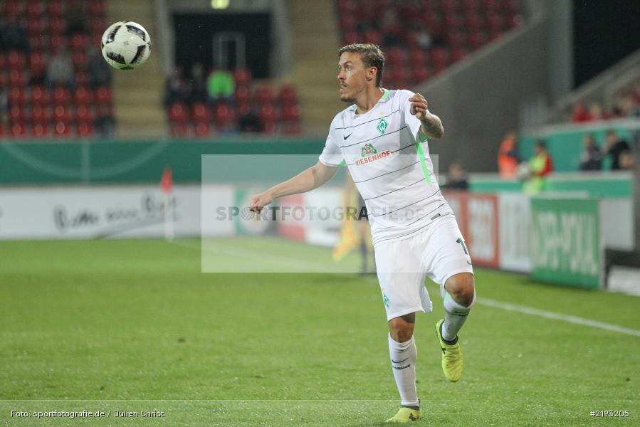 Max Kruse, SVW, FWK, Fussball, DFB, Bieberer Berg, Hessen, Offenbach, 12.08.2017, DFB-Pokal, SV Werder Bremen, FC Würzburger Kickers - Bild-ID: 2193205
