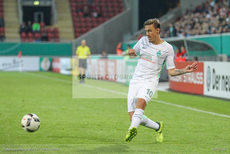 Max Kruse, SVW, FWK, Fussball, DFB, Bieberer Berg, Hessen, Offenbach, 12.08.2017, DFB-Pokal, SV Werder Bremen, FC Würzburger Kickers - Bild-ID: 2193206