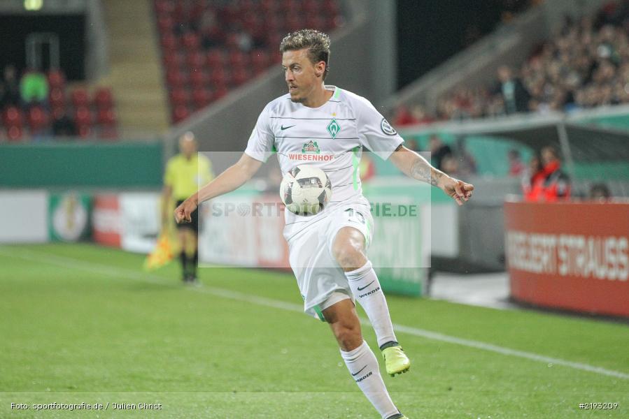 Max Kruse, SVW, FWK, Fussball, DFB, Bieberer Berg, Hessen, Offenbach, 12.08.2017, DFB-Pokal, SV Werder Bremen, FC Würzburger Kickers - Bild-ID: 2193209