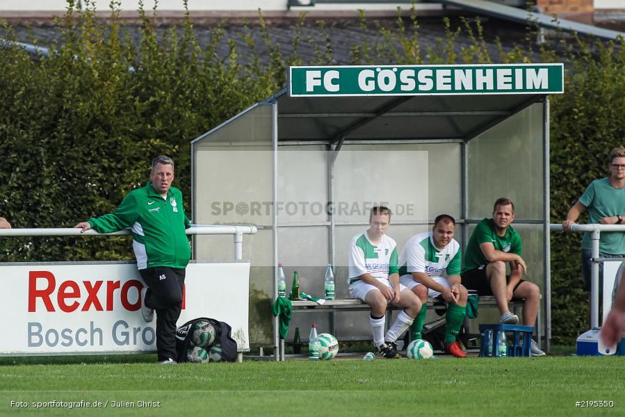 Andreas Schmidt, 27.08.2017, Fussball, Kreisklasse Würzburg, FC Ruppertshütten, FC Gössenheim - Bild-ID: 2195350