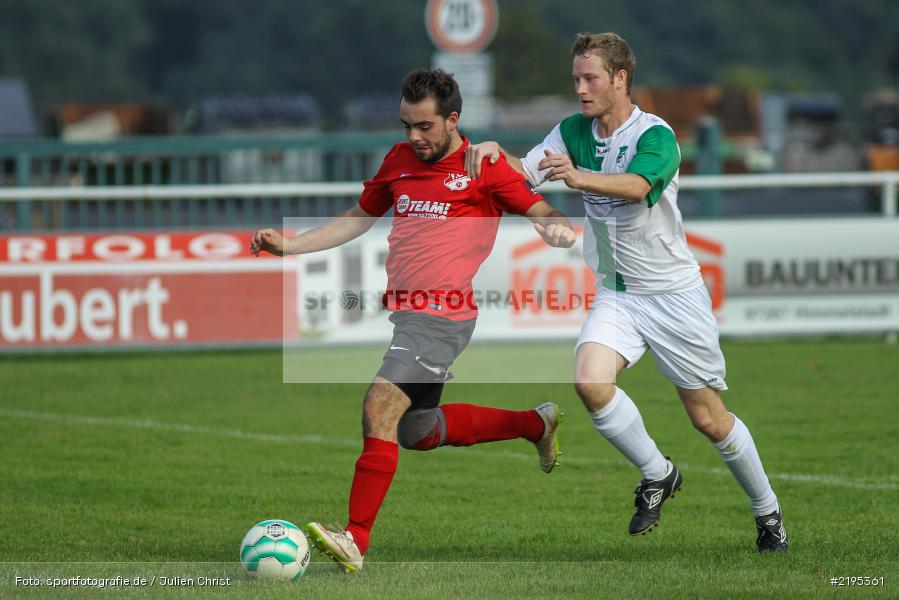Martin Blatterspiel, Niklas Englert, 27.08.2017, Fussball, Kreisklasse Würzburg, FC Ruppertshütten, FC Gössenheim - Bild-ID: 2195361 Martin Blatterspiel, Niklas Englert, 27.08.2017, Fussball, Kreisklasse Würzburg, FC Ruppertshütten, FC Gössenheim - Bild-ID: 2195361