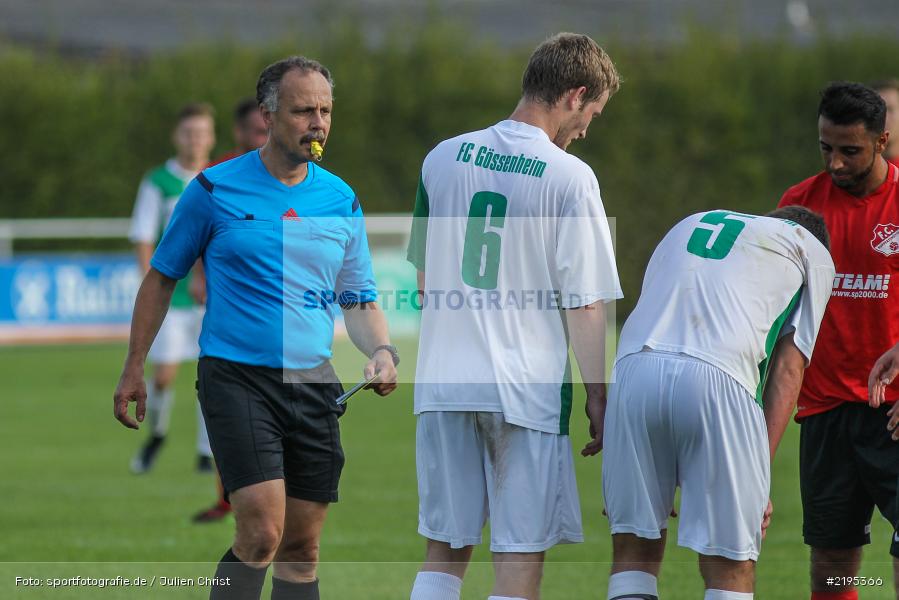 Gerhard Söllner, 27.08.2017, Fussball, Kreisklasse Würzburg, FC Ruppertshütten, FC Gössenheim - Bild-ID: 2195366 Gerhard Söllner, 27.08.2017, Fussball, Kreisklasse Würzburg, FC Ruppertshütten, FC Gössenheim - Bild-ID: 2195366