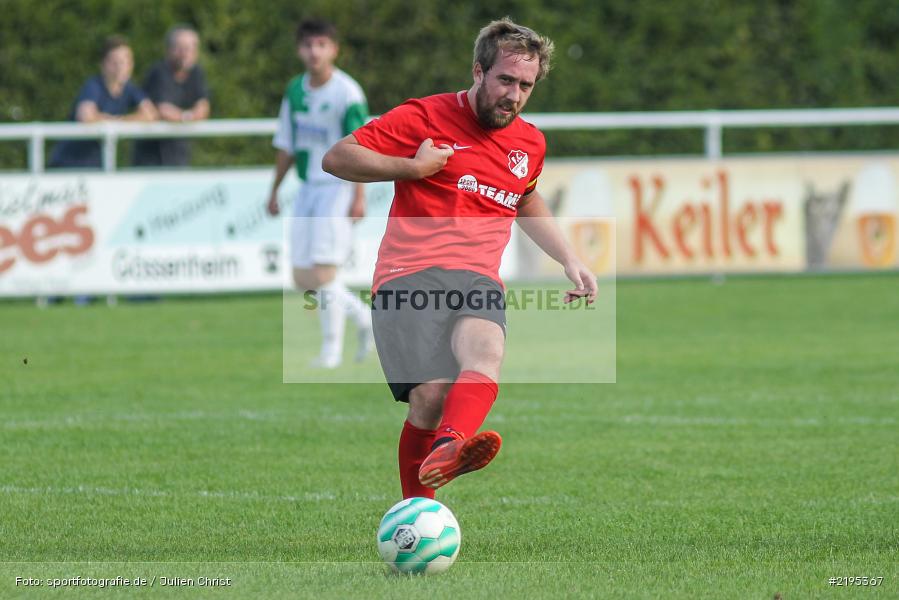 Tobias Rosenberger, 27.08.2017, Fussball, Kreisklasse Würzburg, FC Ruppertshütten, FC Gössenheim - Bild-ID: 2195367