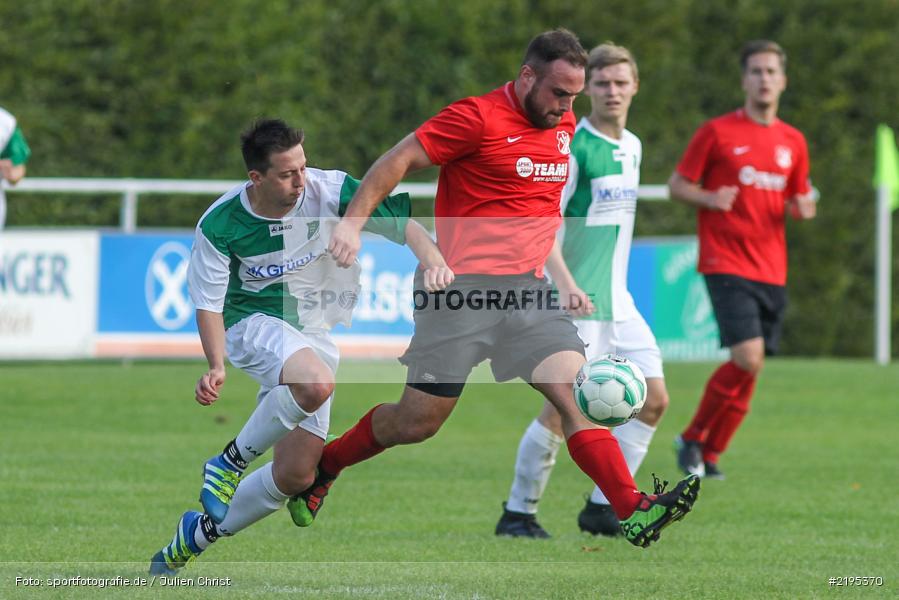 Robert Erfurt, Devin Hostetter, 27.08.2017, Fussball, Kreisklasse Würzburg, FC Ruppertshütten, FC Gössenheim - Bild-ID: 2195370