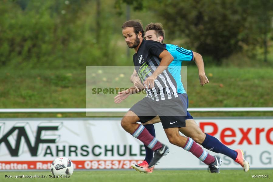 William Vielwerth, Hannes Roth, 03.09.2017, Kreisliga Würzburg, FSV Esselbach-Steinmark, TSV Retzbach - Bild-ID: 2199293