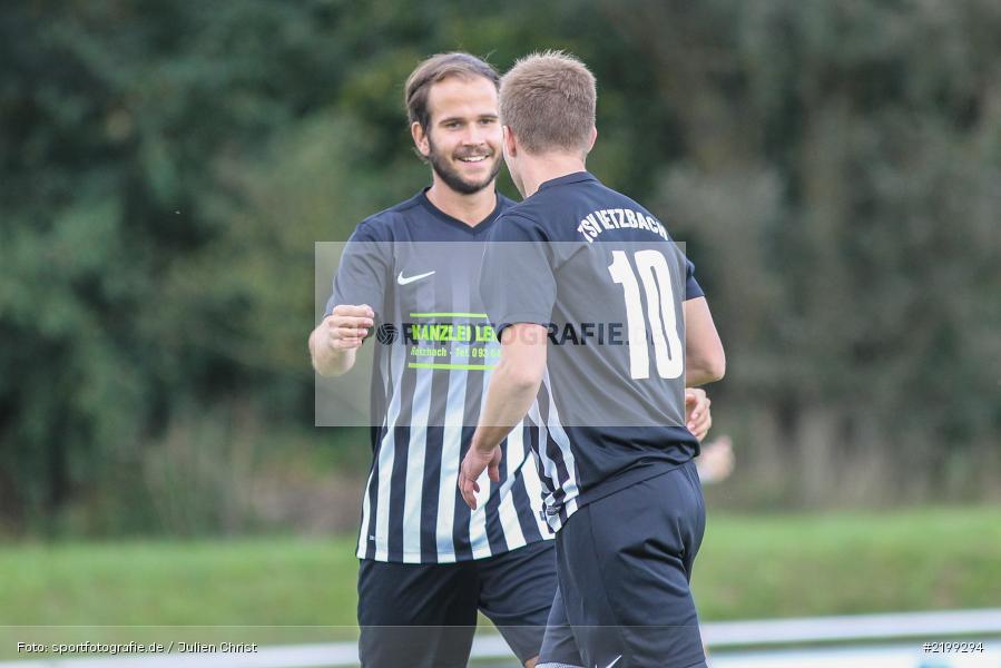 William Vielwerth, Philipp Gößwein, 03.09.2017, Kreisliga Würzburg, FSV Esselbach-Steinmark, TSV Retzbach - Bild-ID: 2199294