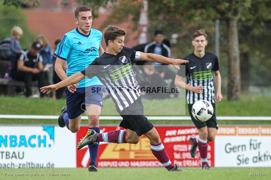 Dominik Hehrlein, 03.09.2017, Kreisliga Würzburg, FSV Esselbach-Steinmark, TSV Retzbach - Bild-ID: 2199309