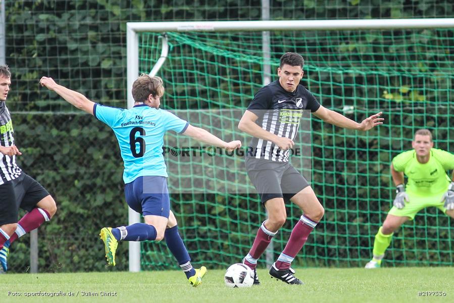 Nicolai Zull, Luca D Adamo, 03.09.2017, Kreisliga Würzburg, FSV Esselbach-Steinmark, TSV Retzbach - Bild-ID: 2199336