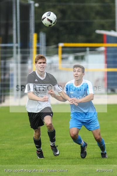 Felix Karle, Philip Schmitt, 03.09.2017, A-Klasse Würzburg, FV Bachgrund, FV Karlstadt II - Bild-ID: 2199398 Felix Karle, Philip Schmitt, 03.09.2017, A-Klasse Würzburg, FV Bachgrund, FV Karlstadt II - Bild-ID: 2199398