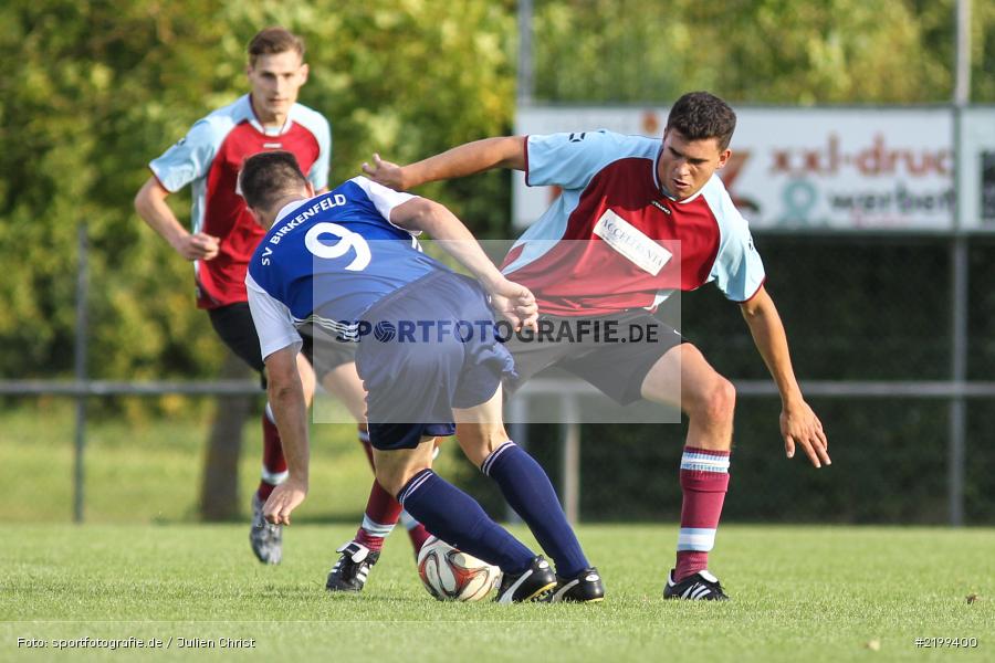 Florian Dreher, Nicolai Zull, Kreisliga Würzburg, 06.09.2017, SV Birkenfeld, TSV Retzbach - Bild-ID: 2199400