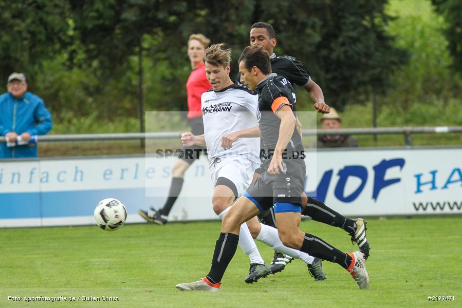 Sebastian Brennecke, David Machau, 09.09.2017, Landesliga Nordwest, ASV Rimpar, TSV Karlburg - Bild-ID: 2199471