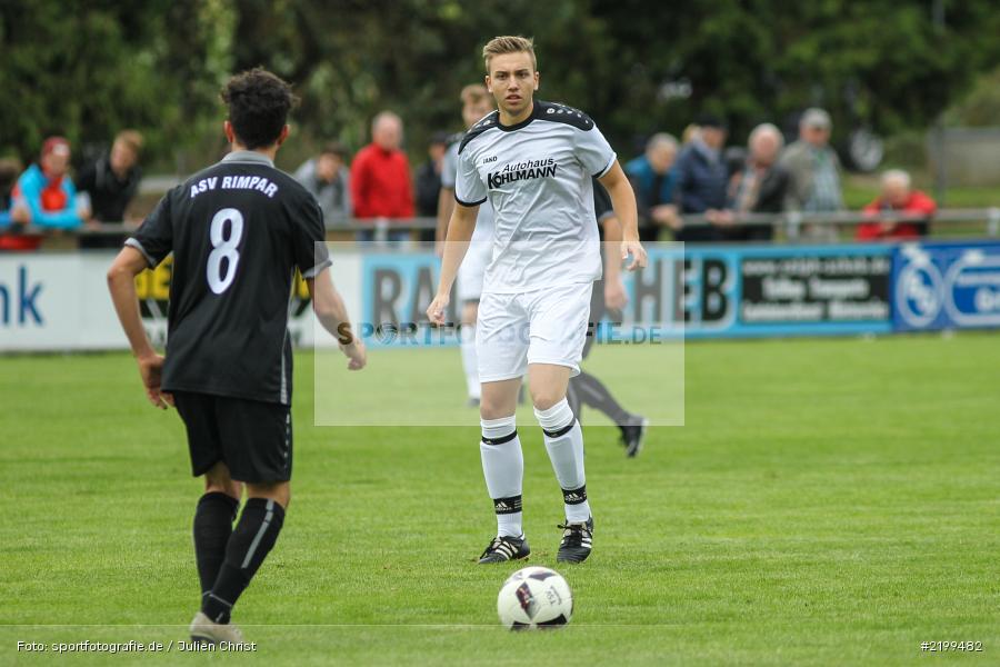 Sebastian Stumpf, 09.09.2017, Landesliga Nordwest, ASV Rimpar, TSV Karlburg - Bild-ID: 2199482