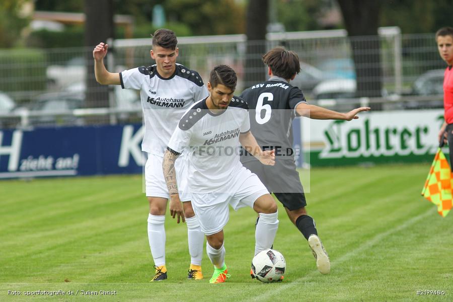 Timo Rüttiger, Steffen Bachmann, 09.09.2017, Landesliga Nordwest, ASV Rimpar, TSV Karlburg - Bild-ID: 2199486