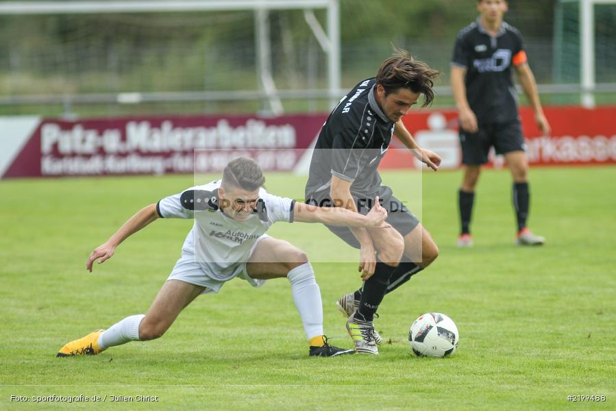 Timo Rüttiger, Jan Wabnitz, 09.09.2017, Landesliga Nordwest, ASV Rimpar, TSV Karlburg - Bild-ID: 2199488