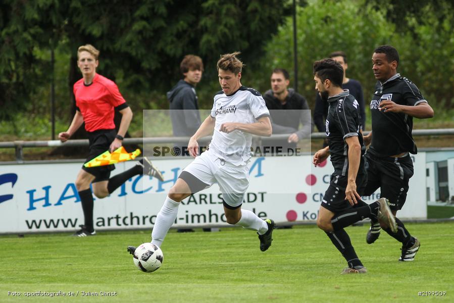 David Machau, Eren Özdemir, 09.09.2017, Landesliga Nordwest, ASV Rimpar, TSV Karlburg - Bild-ID: 2199509